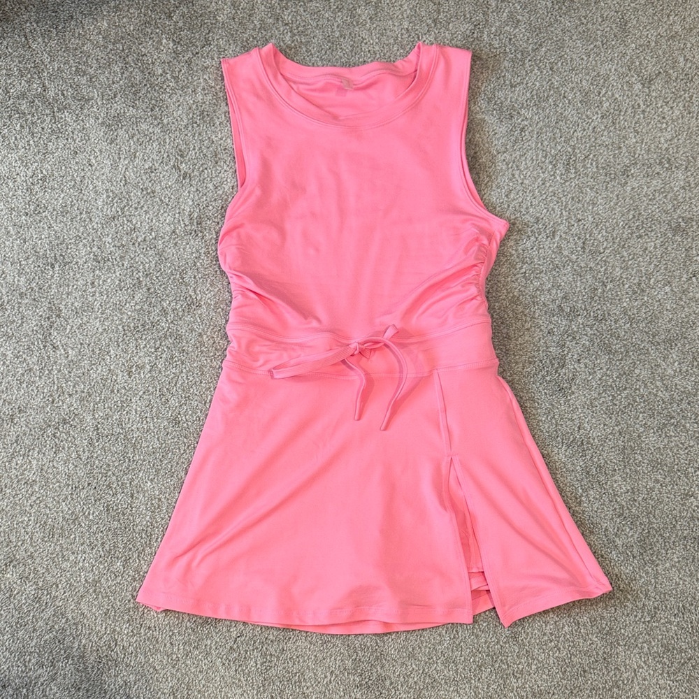Free People Vibrant Pink Sleeveless Dress